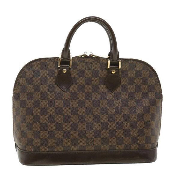 LOUIS VUITTON Damier Ebene Alma Hand Bag - Picture 2 of 15